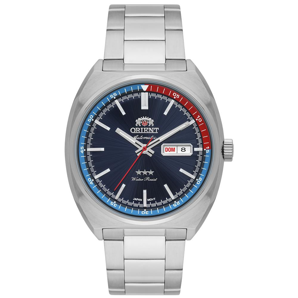 Relógio Orient Masculino Ref: F49ss032 D1sx Automático Prateado