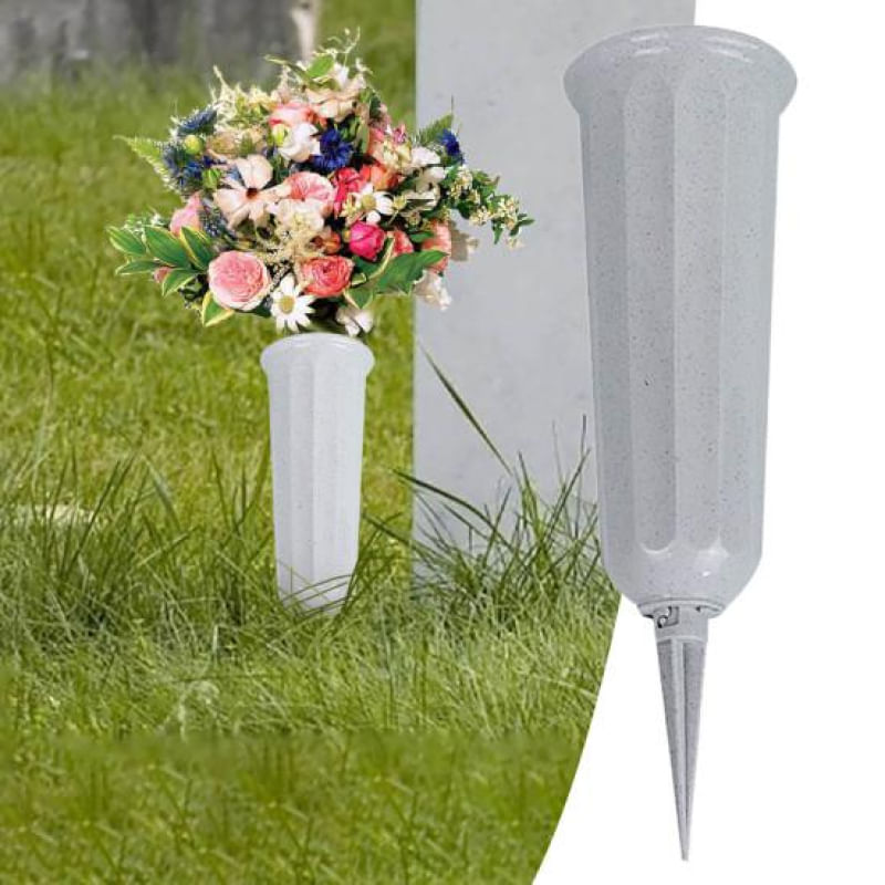 Vaso de Cemitério Utilitário Resistente e Fácil de Usar