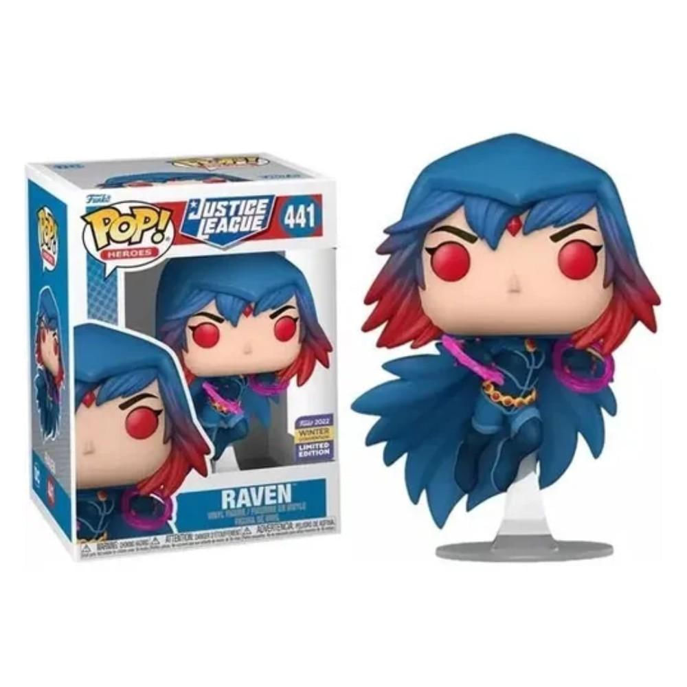 Funko Pop! Heroes: Liga da Justiça - Raven, Convenção de Inverno Exclusivo