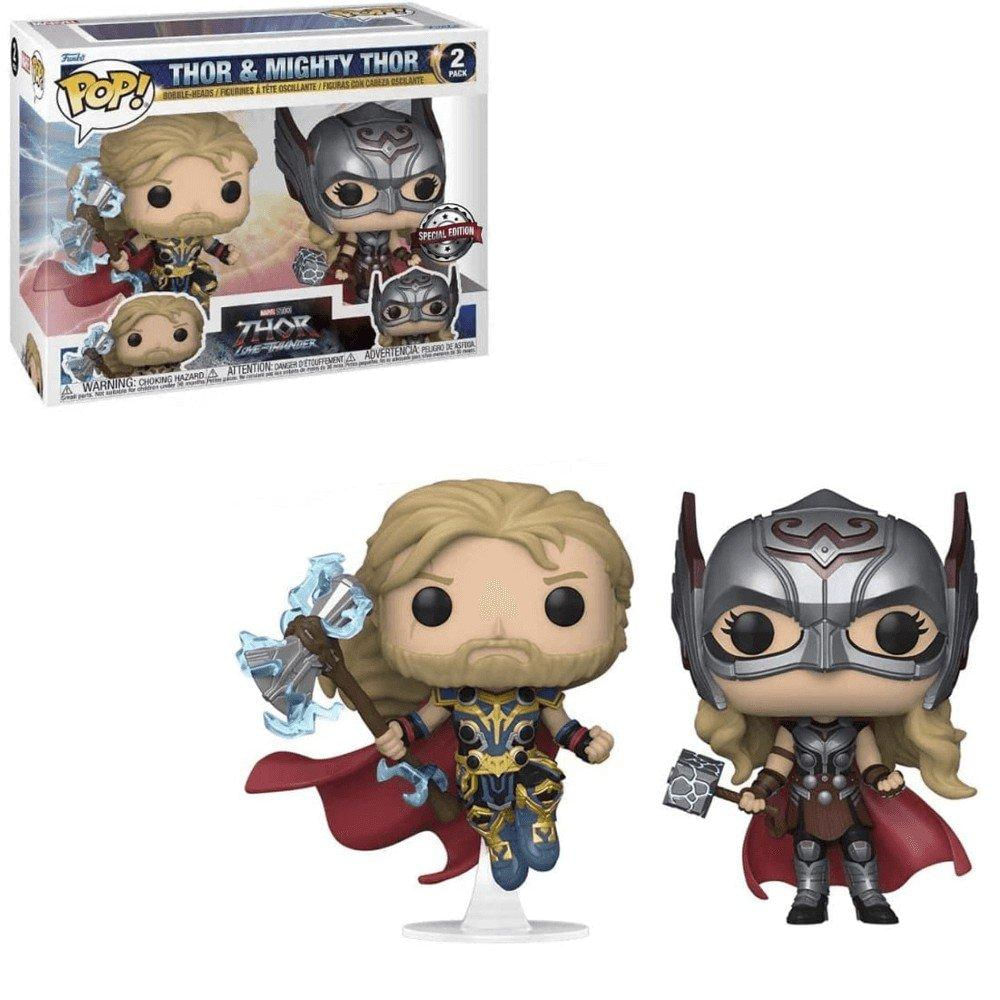 Funko Pop Thor Love & Thunder Thor & Mighty Thor 2pk