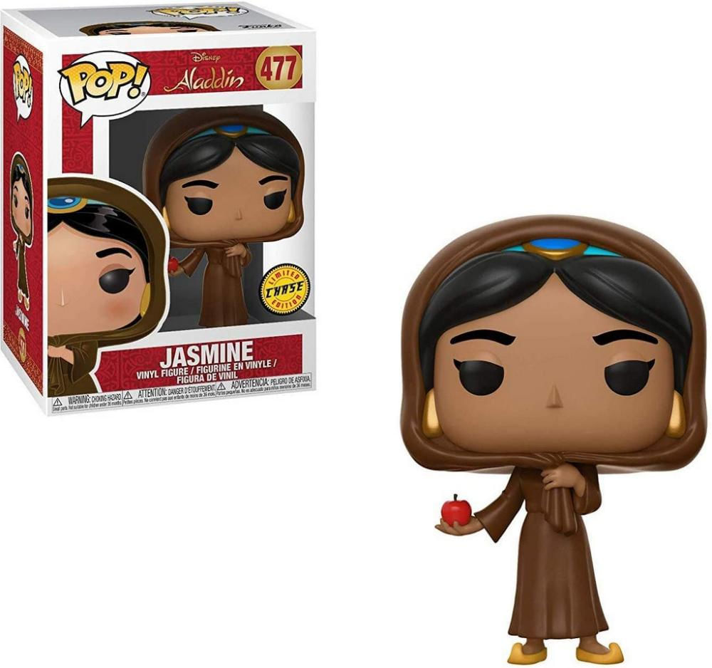 Funko Pop Aladdin 477 Jasmine w/ Apple Chase