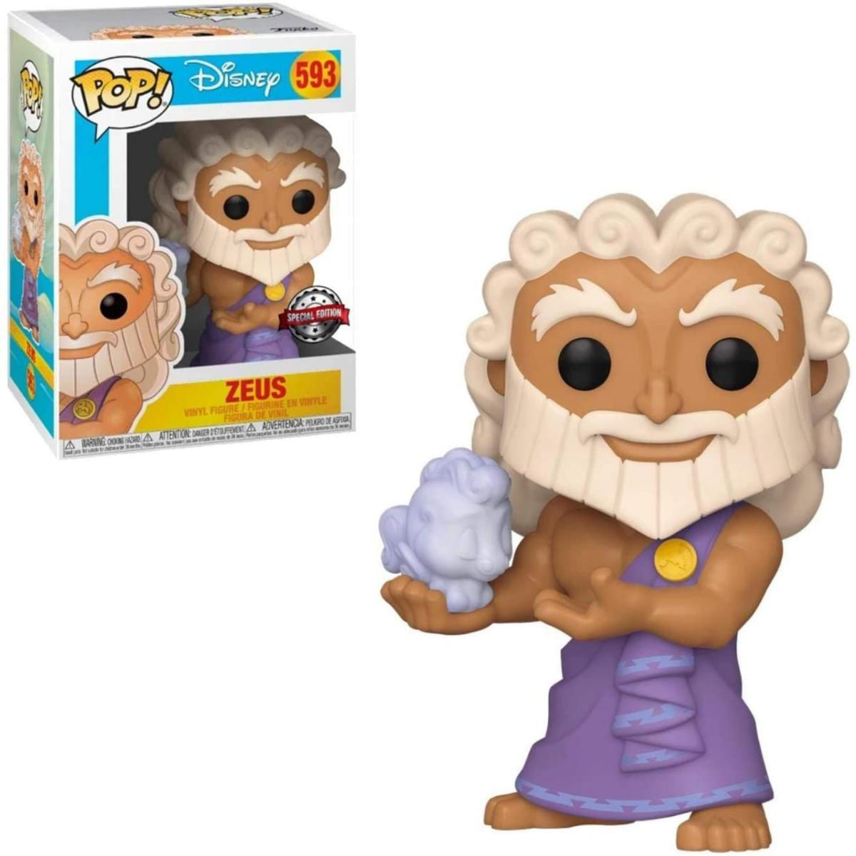 Funko Pop Disney Hercules 593 Zeus w/ Pegasus Special Edition