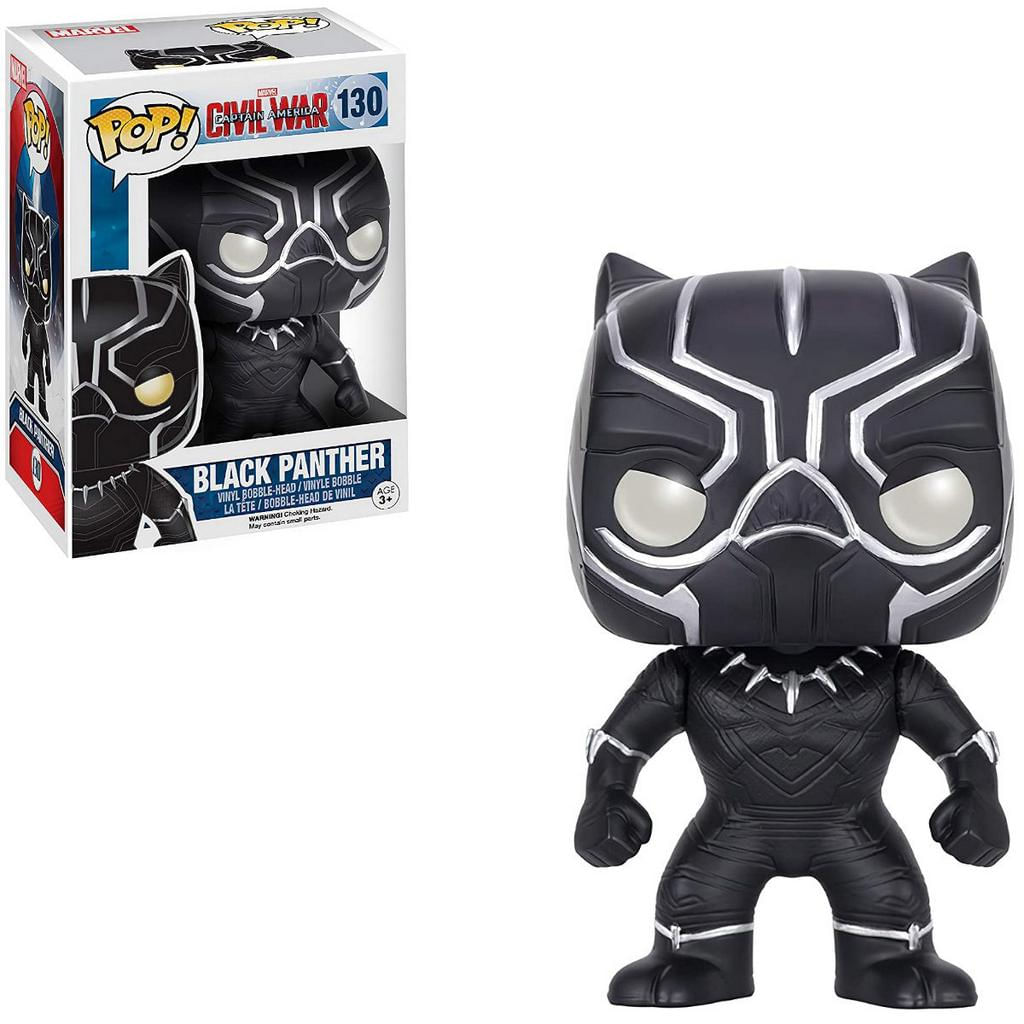 Funko Pop Captain America 130 Black Panther Pantera Negra