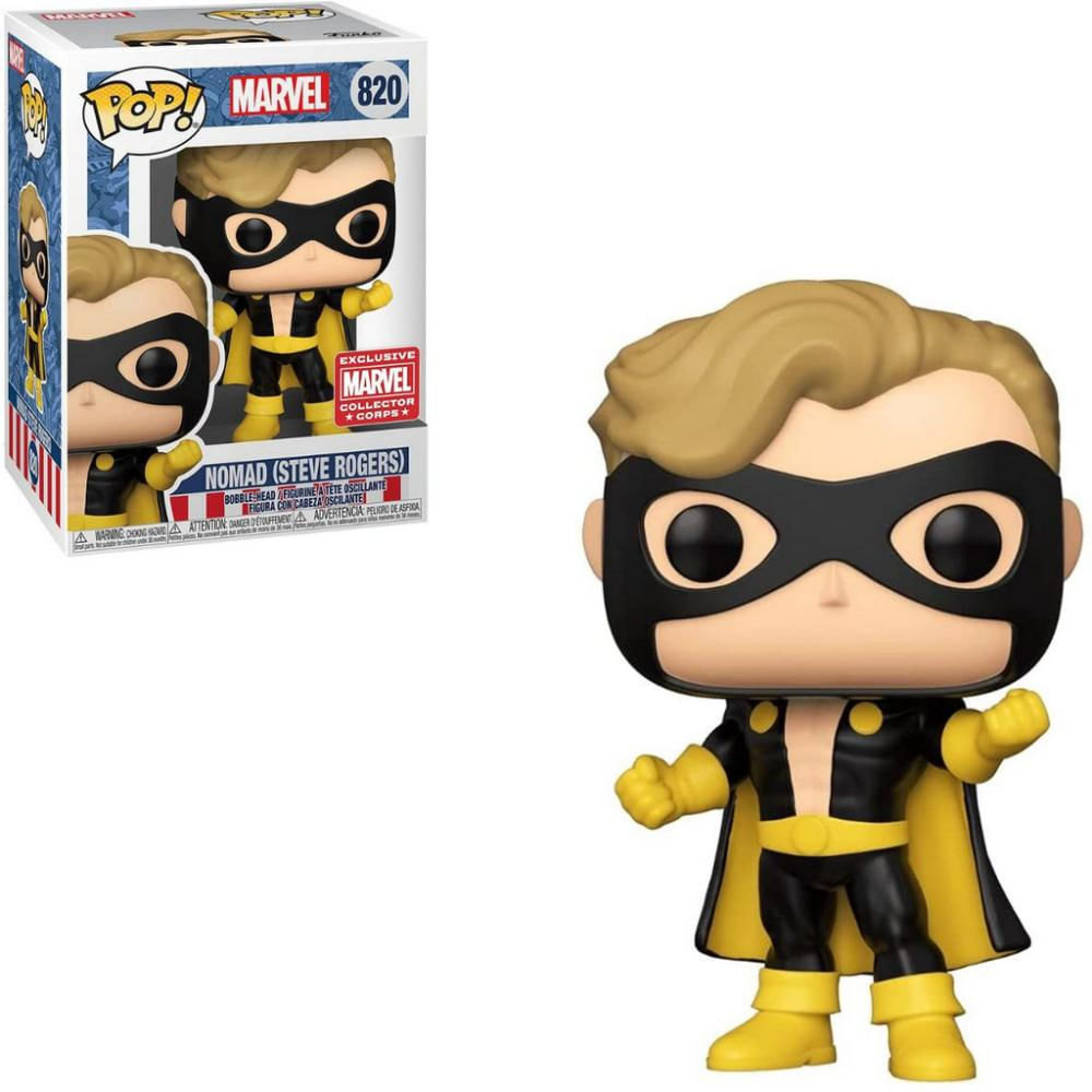 Funko Pop Marvel 820 Nomad Steve Rogers Exclusive