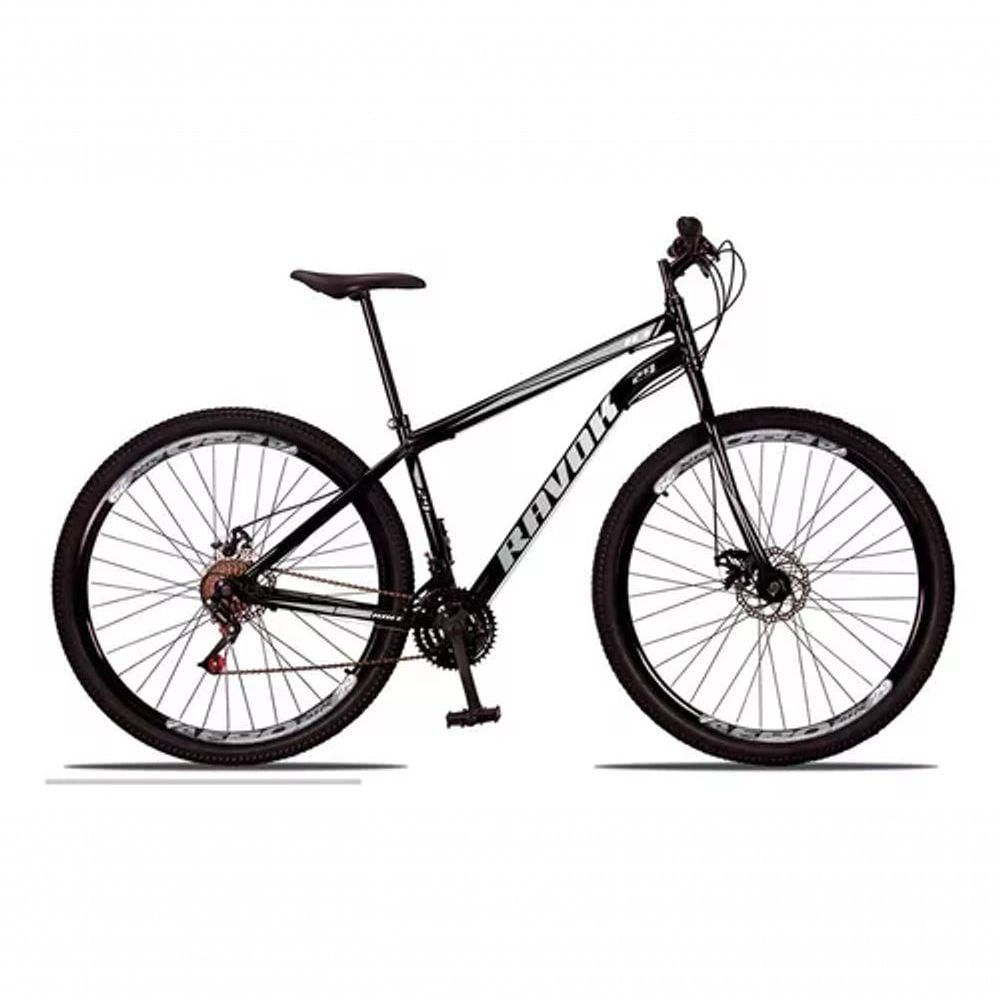 Bicicleta Bike Aço 21 Marchas Velocidades Aro 29 Preto/Cinza