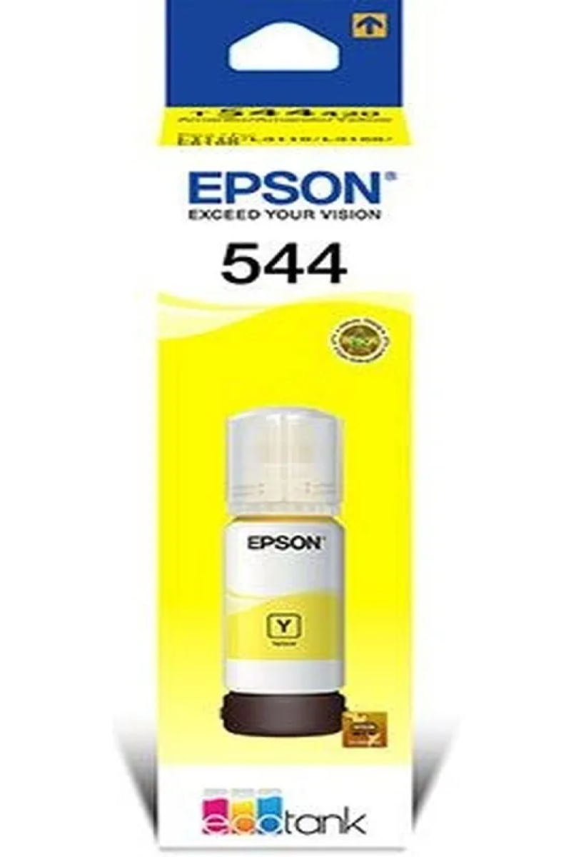 Refil Tinta Epson Ecotank T544 Amarelo - T544420