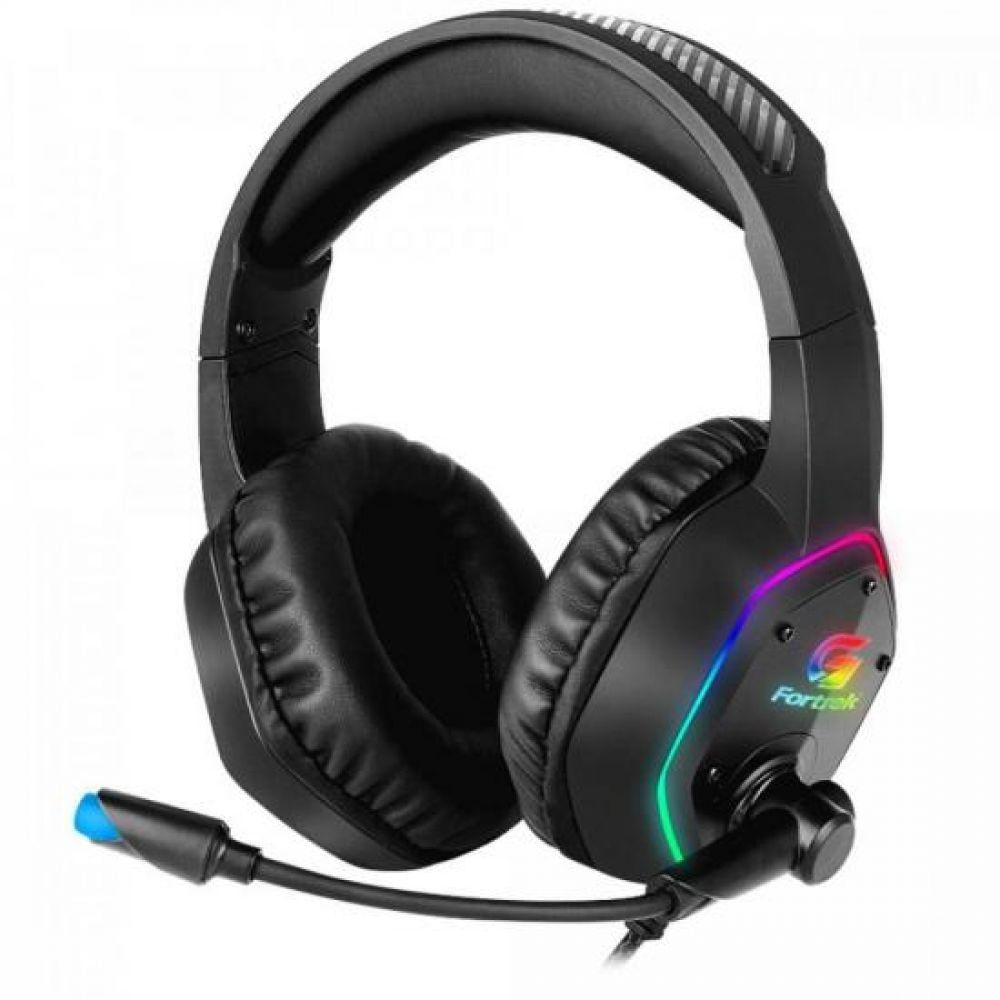 Headset Gamer Rgb Blackfire Preto Fortrek