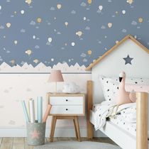 Papel De Parede Sambori Nubes 7006-1 - Rolo 10m X 0,53m
