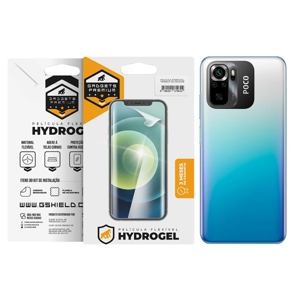 Película para Xiaomi Poco M5s - Traseira Hydrogel HD- Gshield
