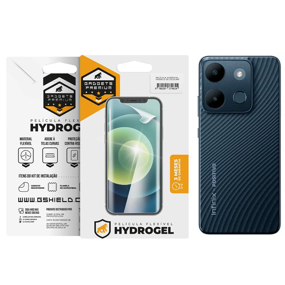 Película para Infinix Smart 7 - Traseira Hydrogel HD- Gshield
