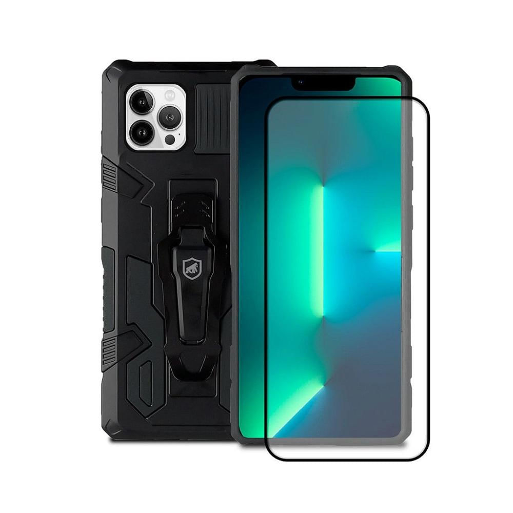Capa Clip e Pelicula Coverage para iPhone 12 - Gshield