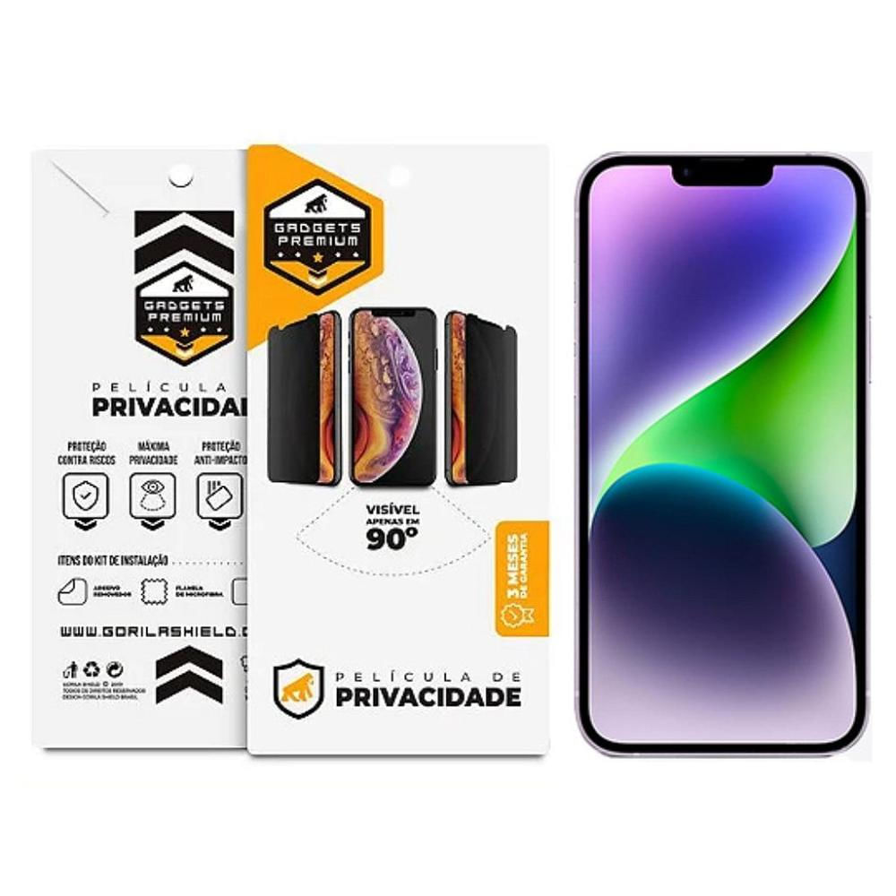 Película para iPhone 14 Plus - Privacidade - Gshield