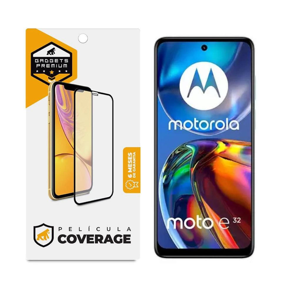 Película para Motorola Moto E32 - Coverage 5D Pro Preta - Gshield