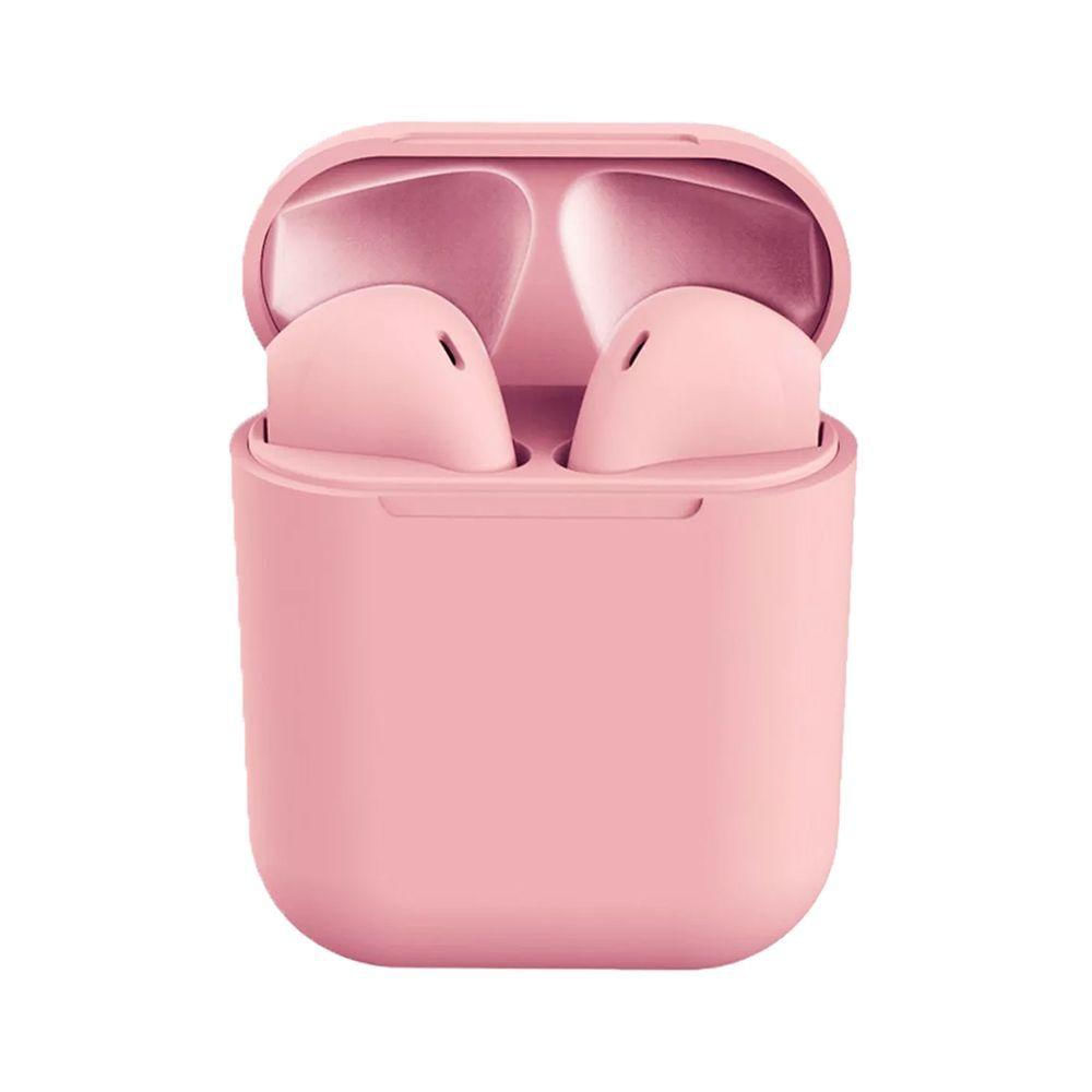 Fone De Ouvido Wireless Inpods 12 Tws Bluetooth 5.0 Rosa
