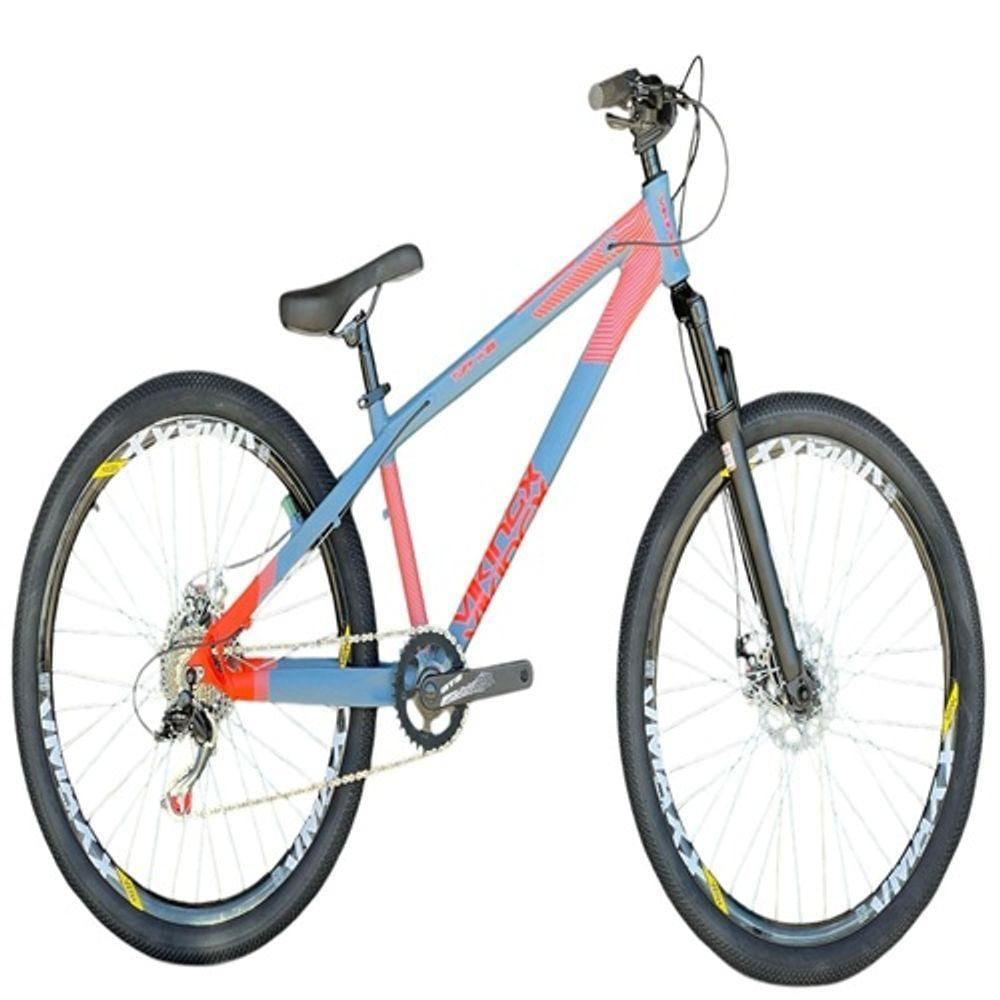 Bicicleta Vikingx X-35 Azul Petróleo Wheeling Single Freio A Disco 1x7