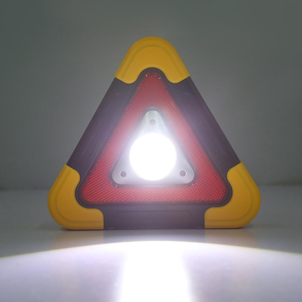 Lanterna de Emergência Portátil Triangular 30W 1200LM LED