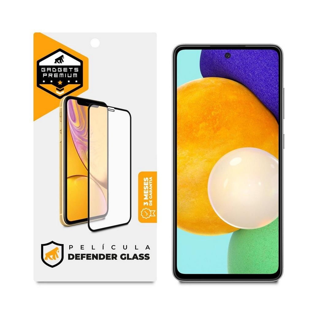 Película Defender Glass para Samsung Galaxy A52 5G - Preta - Gshield