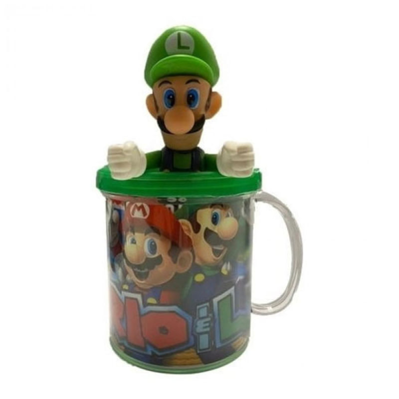 Caneca Luigi com Boneco - Ifcat