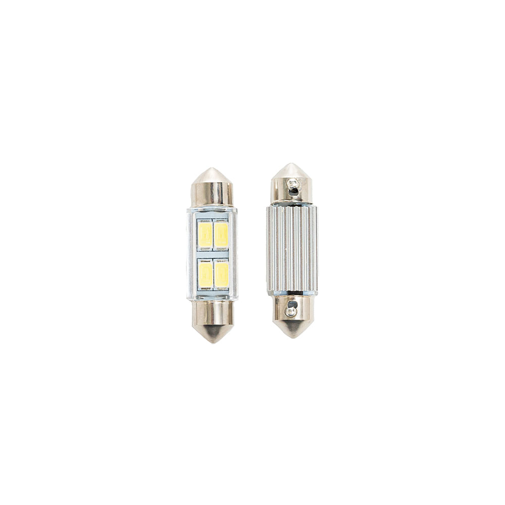 Lâmpada Led Automotiva Miniatura Branco Fluxo De 81 Lumens