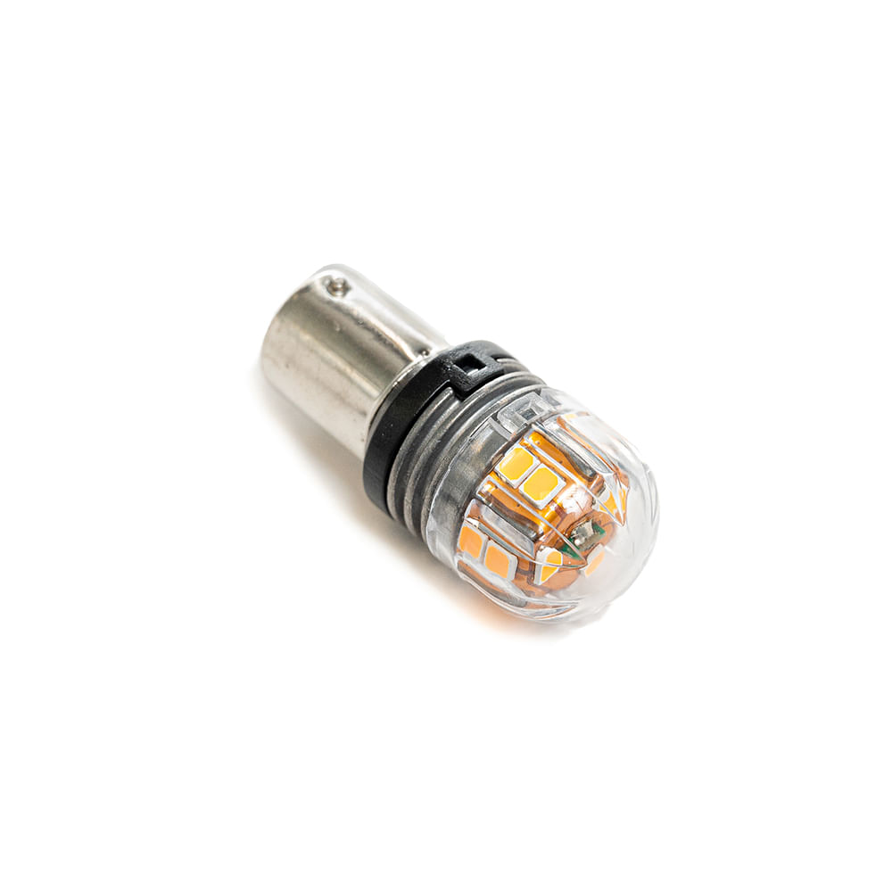 Lâmpada Led Automotiva Miniatura Amber Fluxo De 380 Lumens