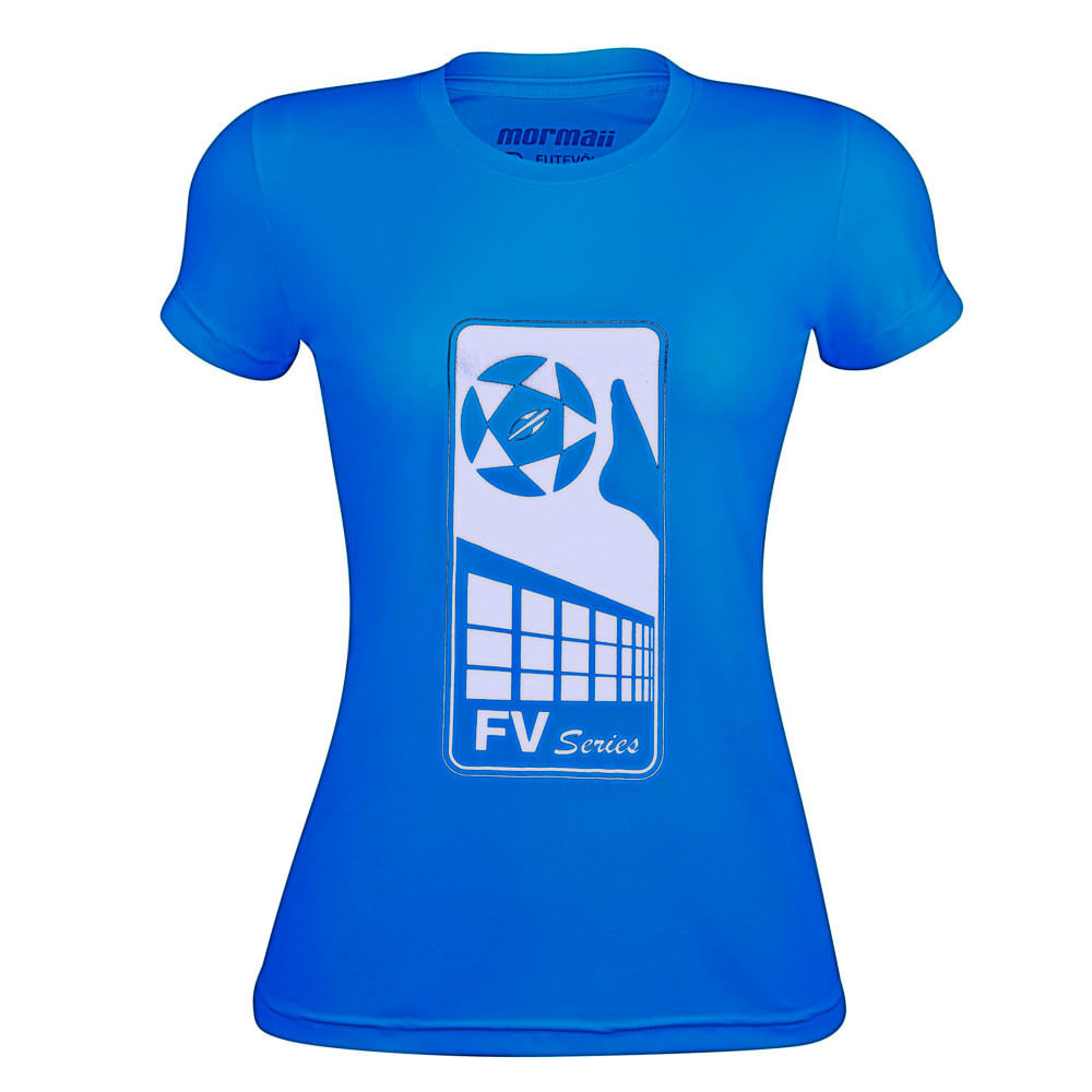 Camiseta Feminina Mormaii Baby Look Futevolei Proteção UV50+