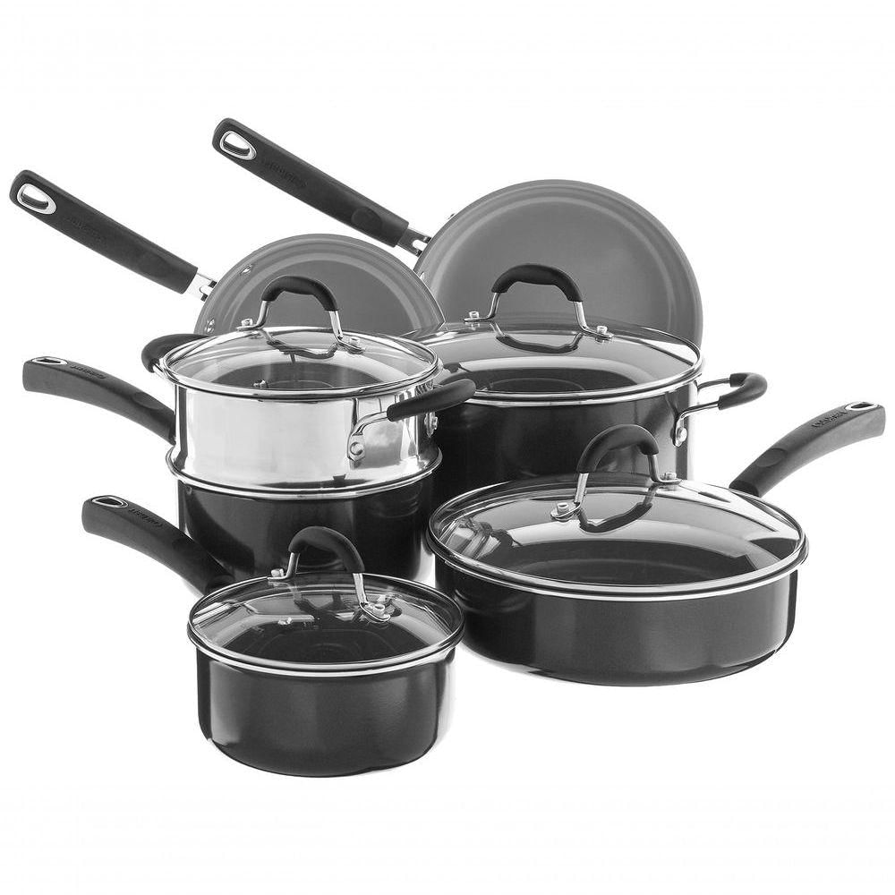 Cuisinart Jogo De Panelas 11 Peças Antiaderente Ceramica Xt