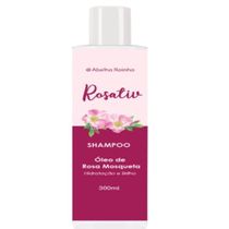 Shampoo Rosativ Rosa Mosqueta 300Ml Abelha Rainha (3098)