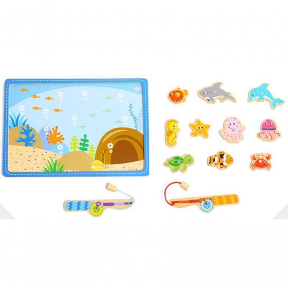 Brinquedo Didatico Pesca Divertida Hg Toys Tkf040