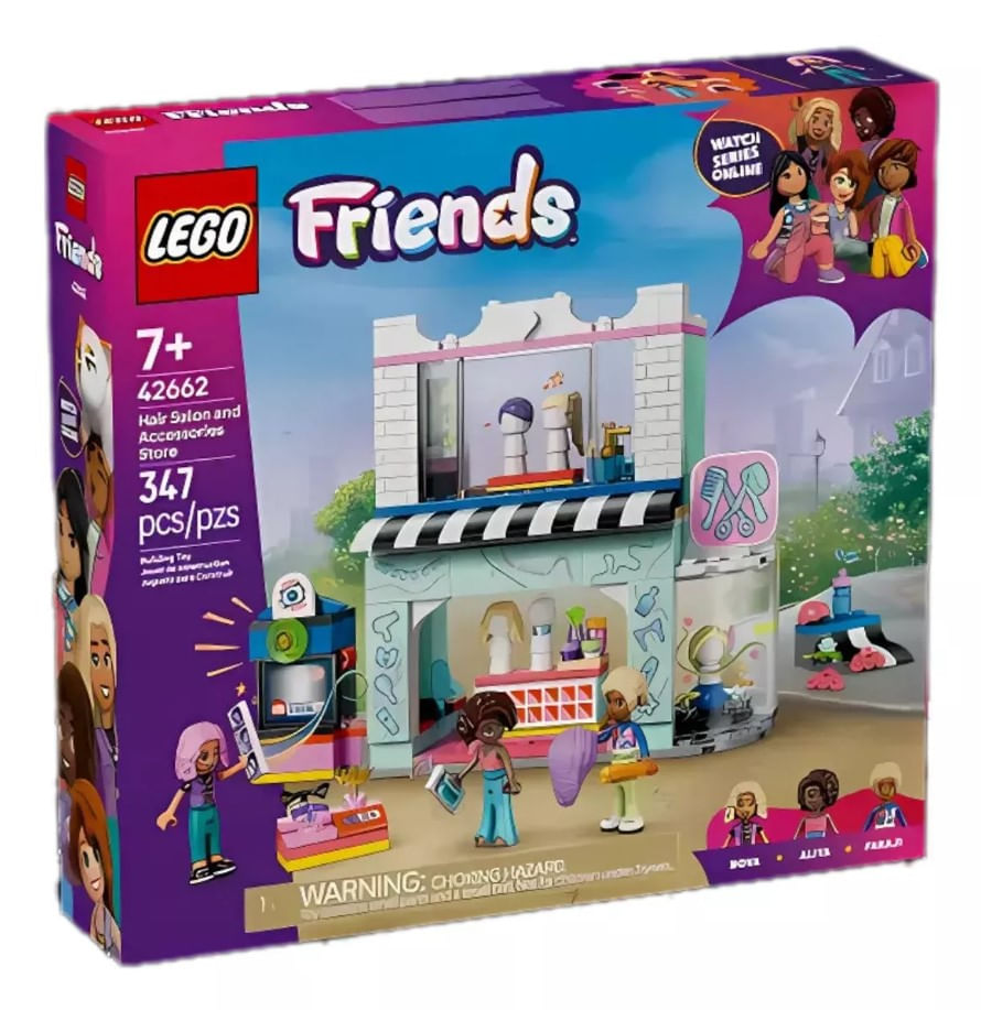 Friends Salão De Cabeleireiro Loja De Acessórios Lego 42662