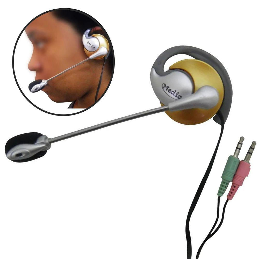 Fone De Ouvido Com Microfone P2 Headset Home Office