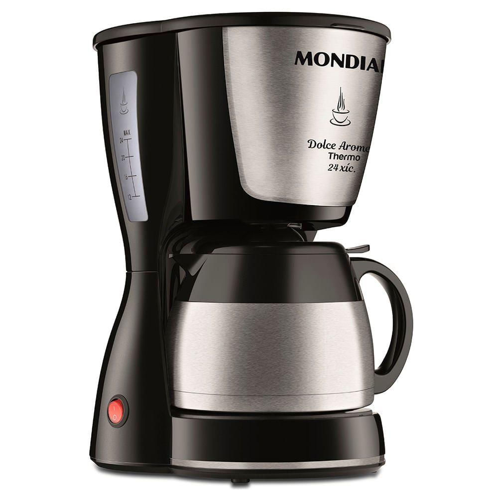 Cafeteira Elétrica Dolce Arome C-33jt-24x 220v-preto/inox