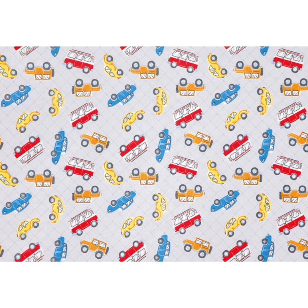 TECIDO PATCHWORK AM-2594 ESTAMPADO CARROS 5492 DOHLER 100X150CM