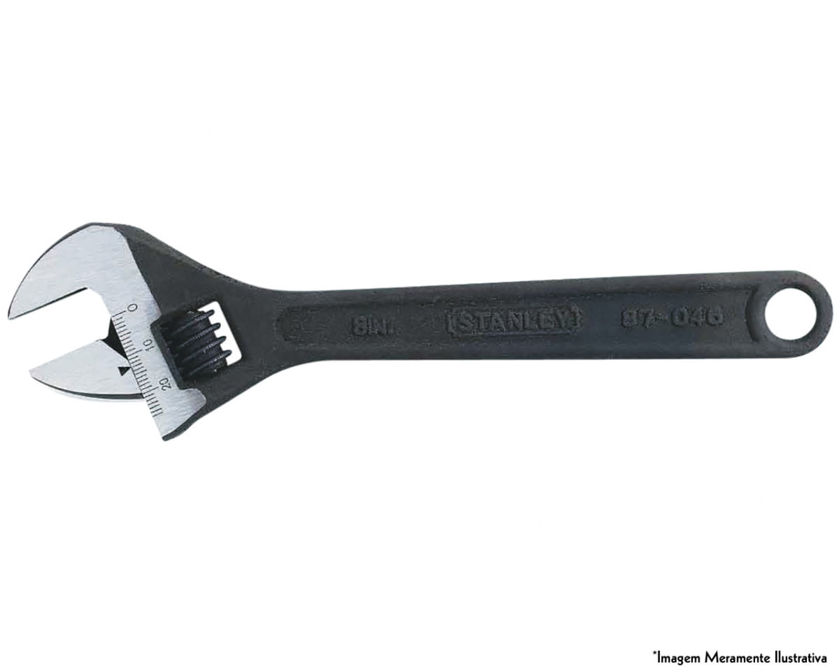 Chave Inglesa Stanley 06" Fosfatada 89045 Blister