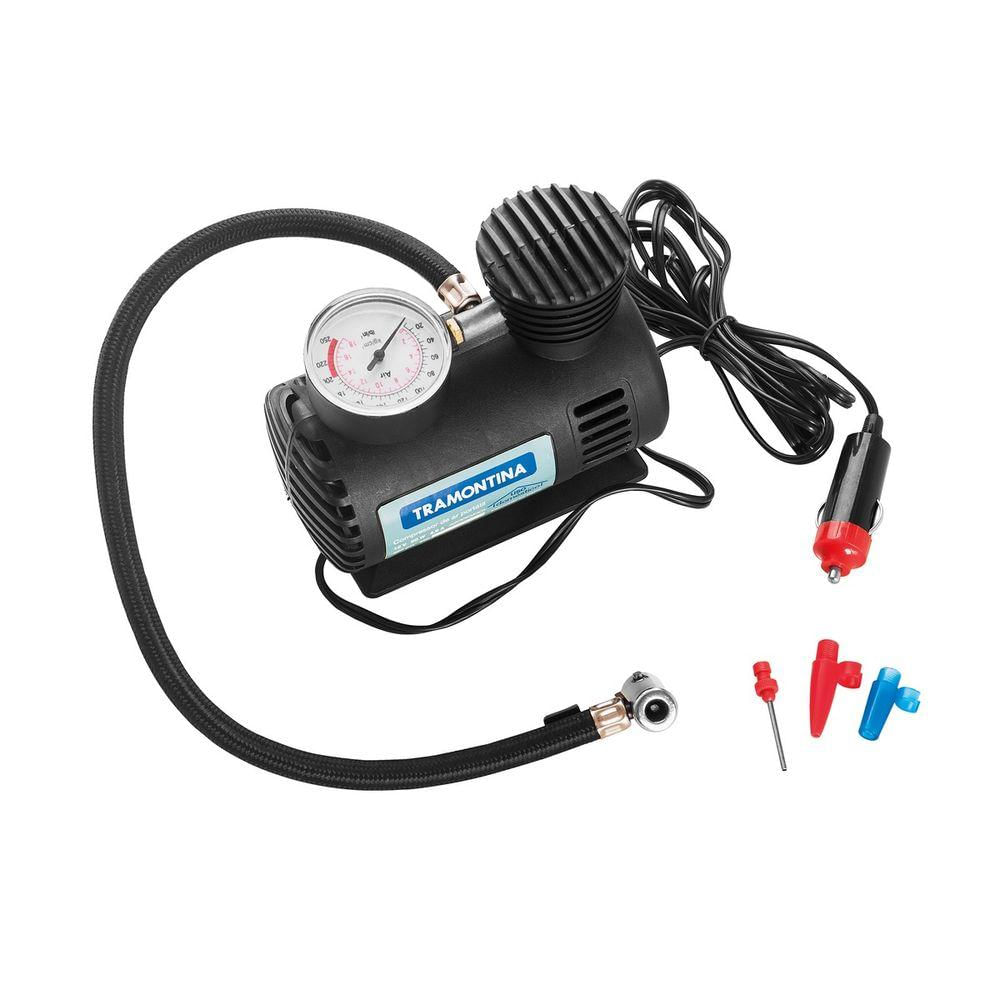 Compressor de Ar Portatil Tramontina para Carros 300 psi 50 W 12 V