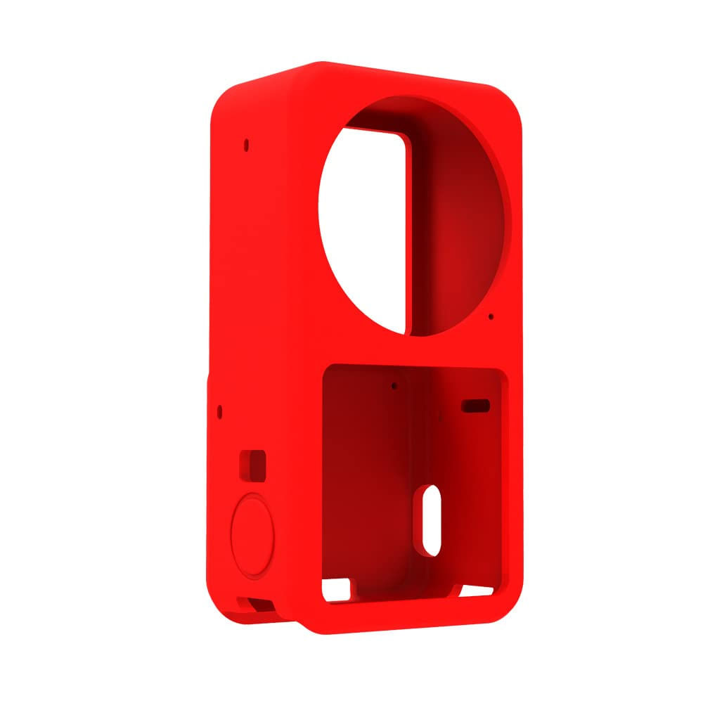 Capa de Silicone para DJI Action 2 (Combo) - Telesin Cor Vermelho