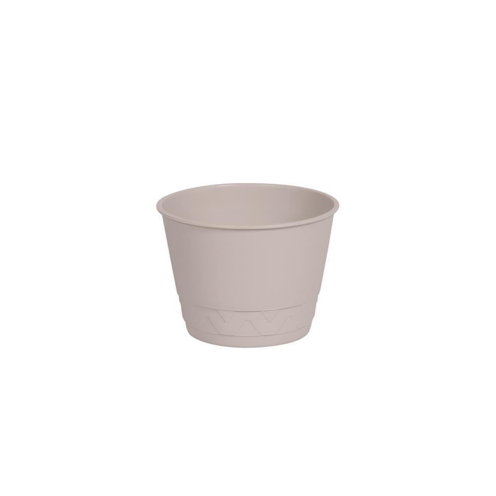 Vaso 2 em 1 13cm Branco Antigo