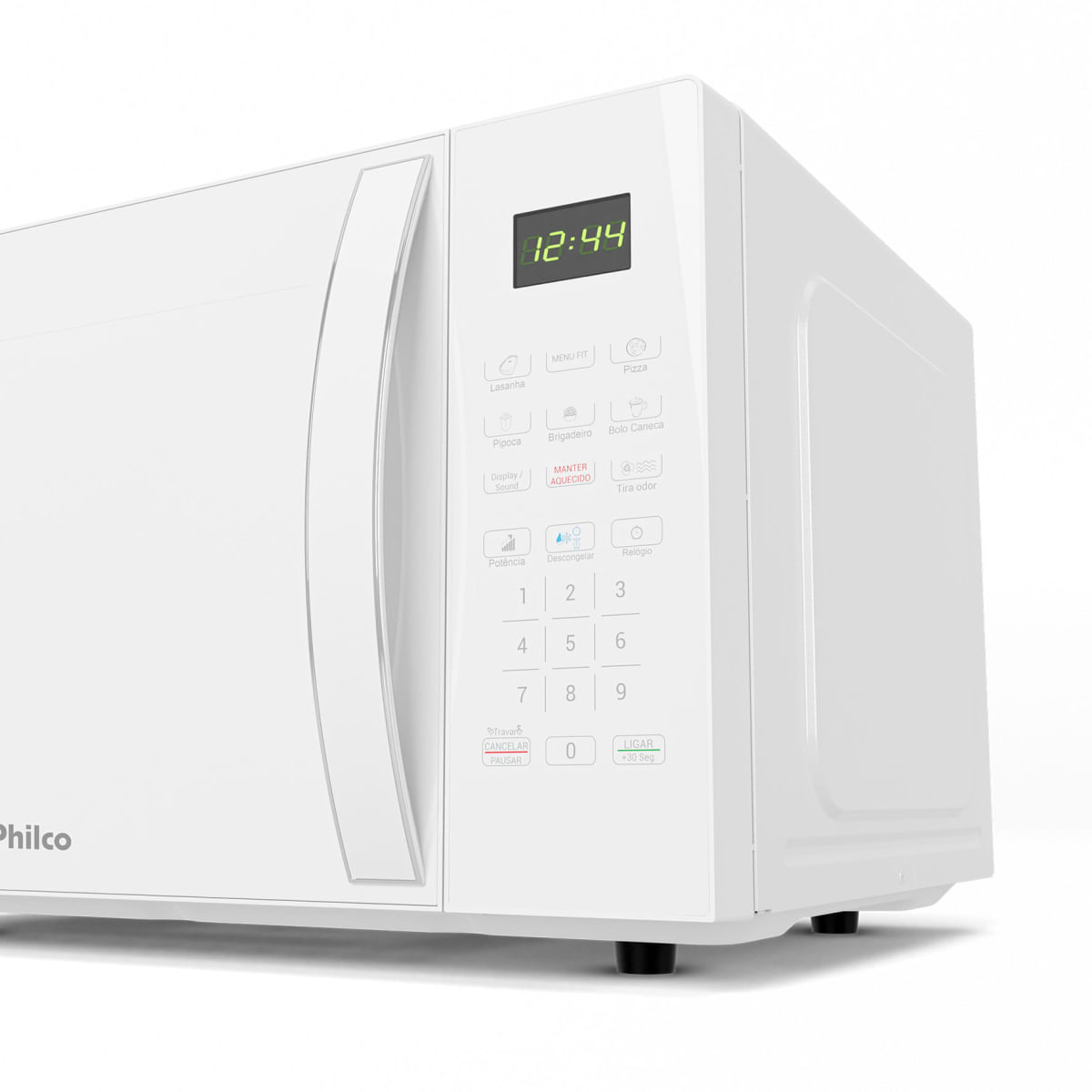 Micro-ondas 25L Philco Receitas Pré-programadas 1100W PMO28B 220V