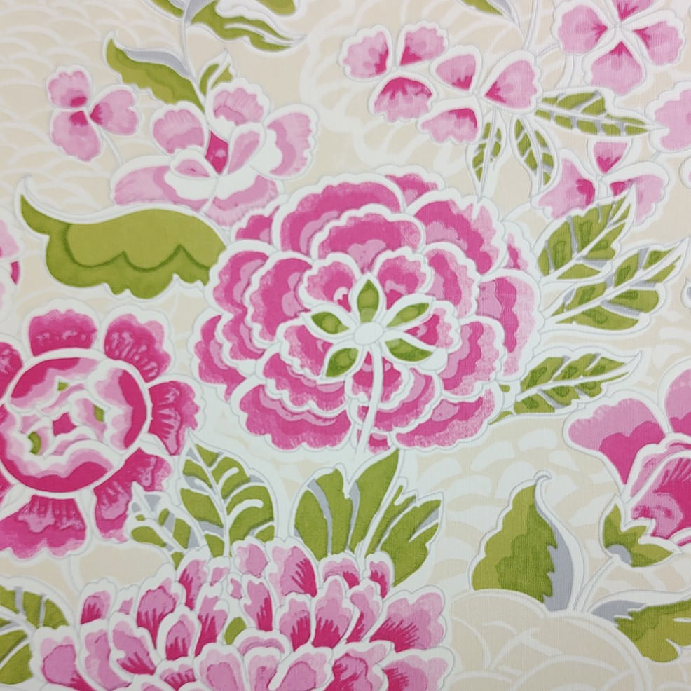 Papel de Parede Grace 4 Floral Colorido GR402401