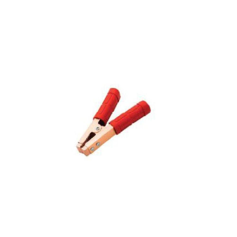 Garra Jacare Bateria Grande 500a 155mm Vermelha