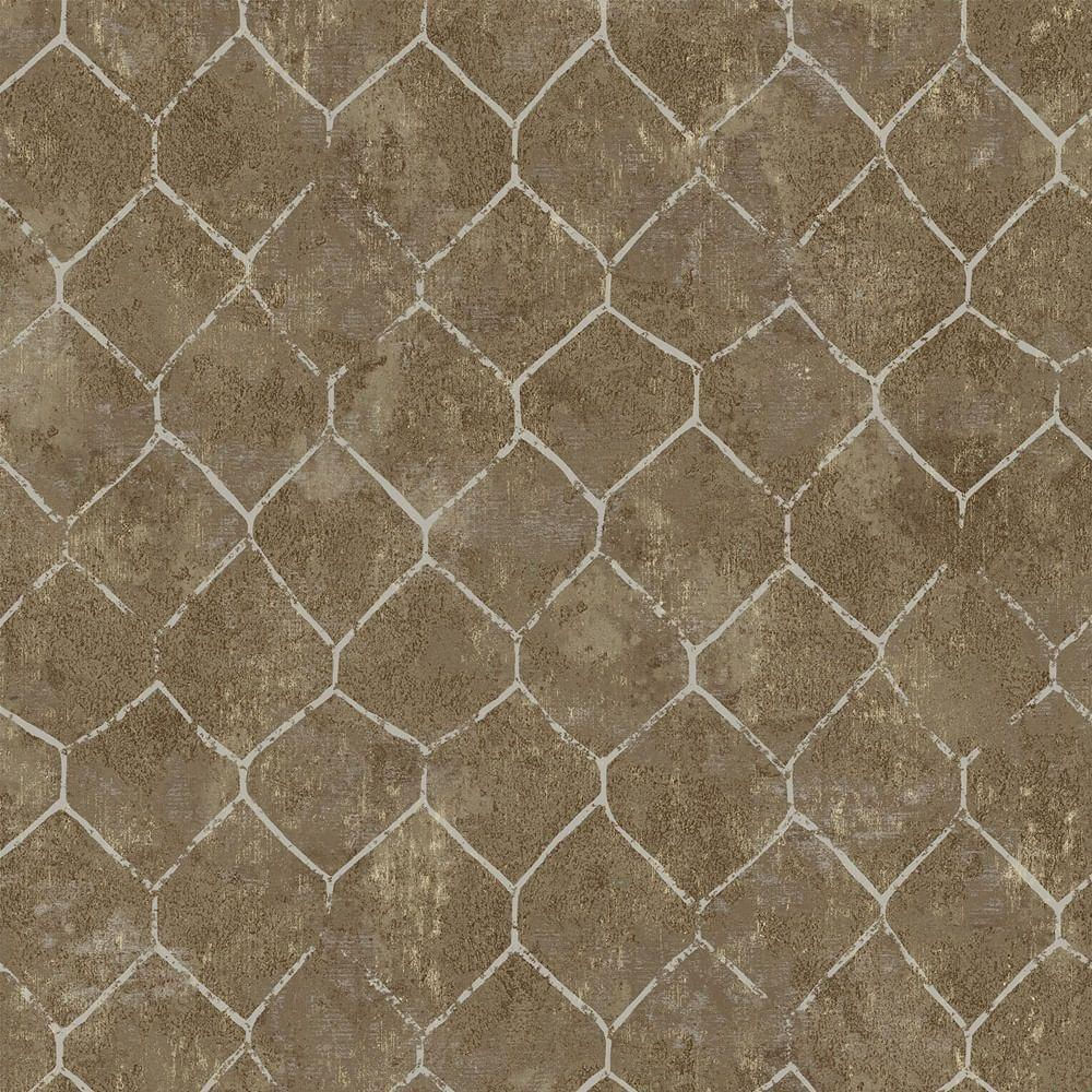 Papel De Parede Verona 2 Grid Vr981704r Tam. 4m² Papel De Parede Verona 2 Grid Vr981704r