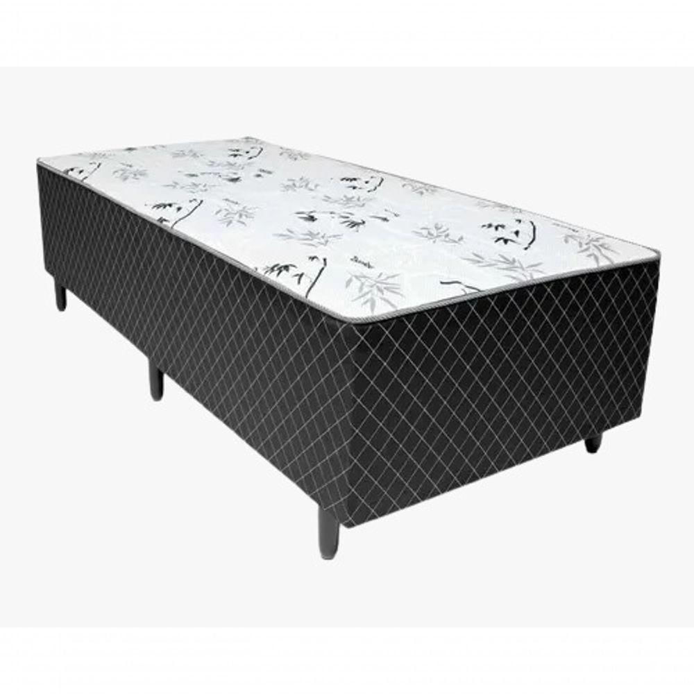 Cama Box Solteiro Conjugada Ortopédica 88X188X39