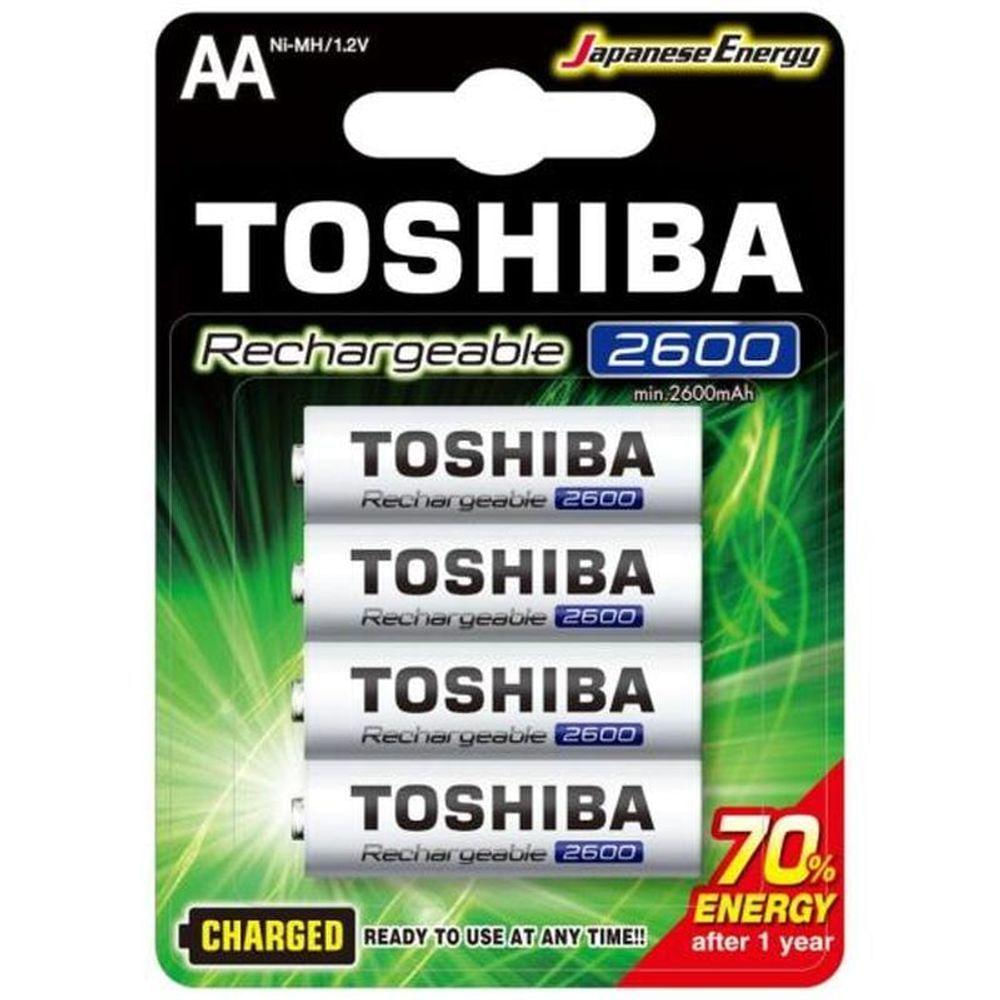 Pilha Recarregável Aa 1,2v 2600mah Tnh6gae (c-4 Pilhas)