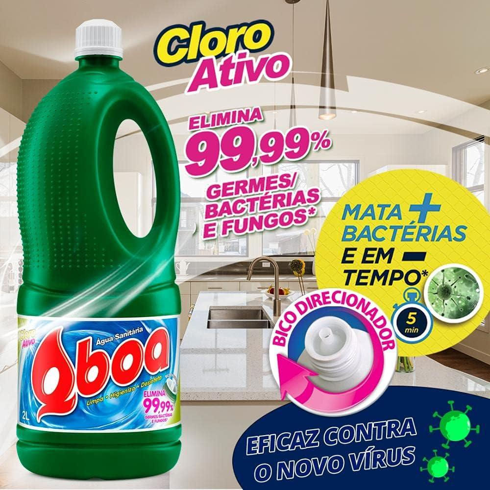 Água sanitária Qboa 2L