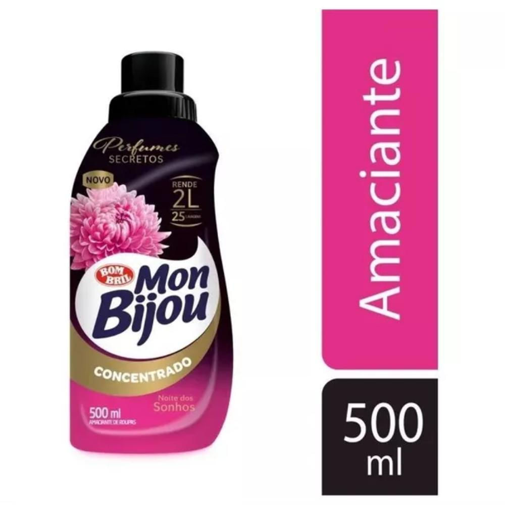 Amaciante Concentrado Mon Bijou Noite dos Sonhos 500ML
