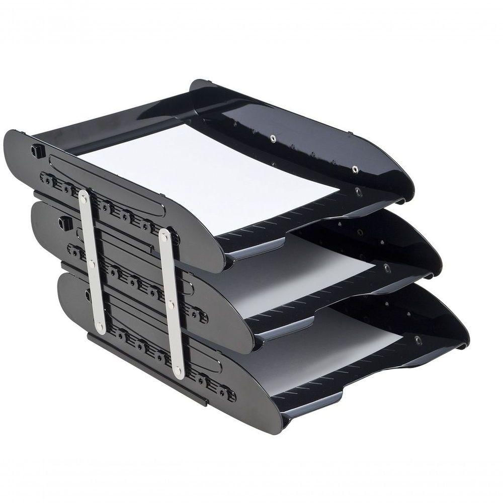 Caixa Para Correspondencia Tripla Super X 285 Preta