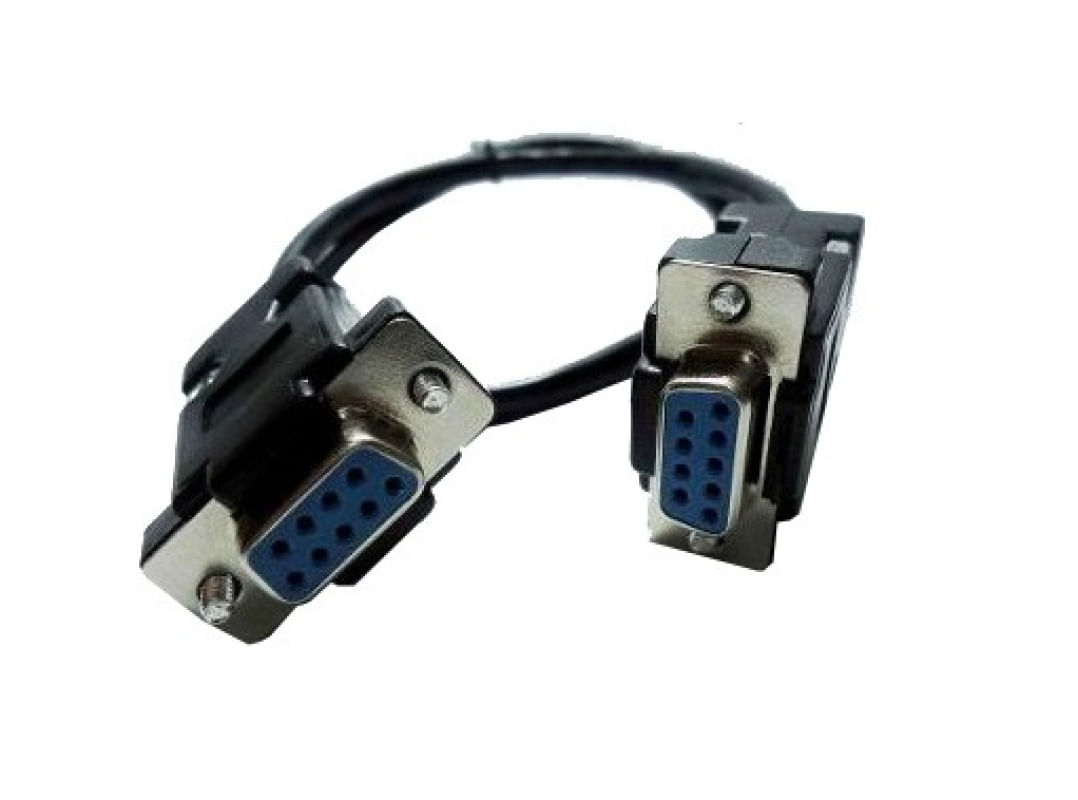 Cabo DB9 Femea x DB9 Femea Serial x Serial RS232 1,80M
