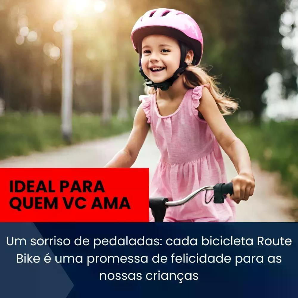 Bicicleta Infantil Aro 20 Feminina Doll + Rodinha Lateral Branco