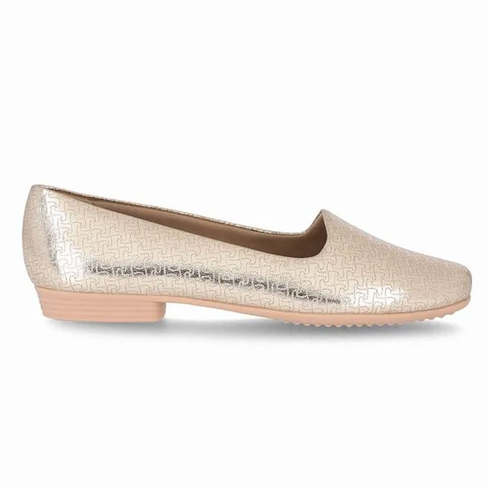 Sapatilha Feminina Raquel Ouro Piccadilly 250132-423