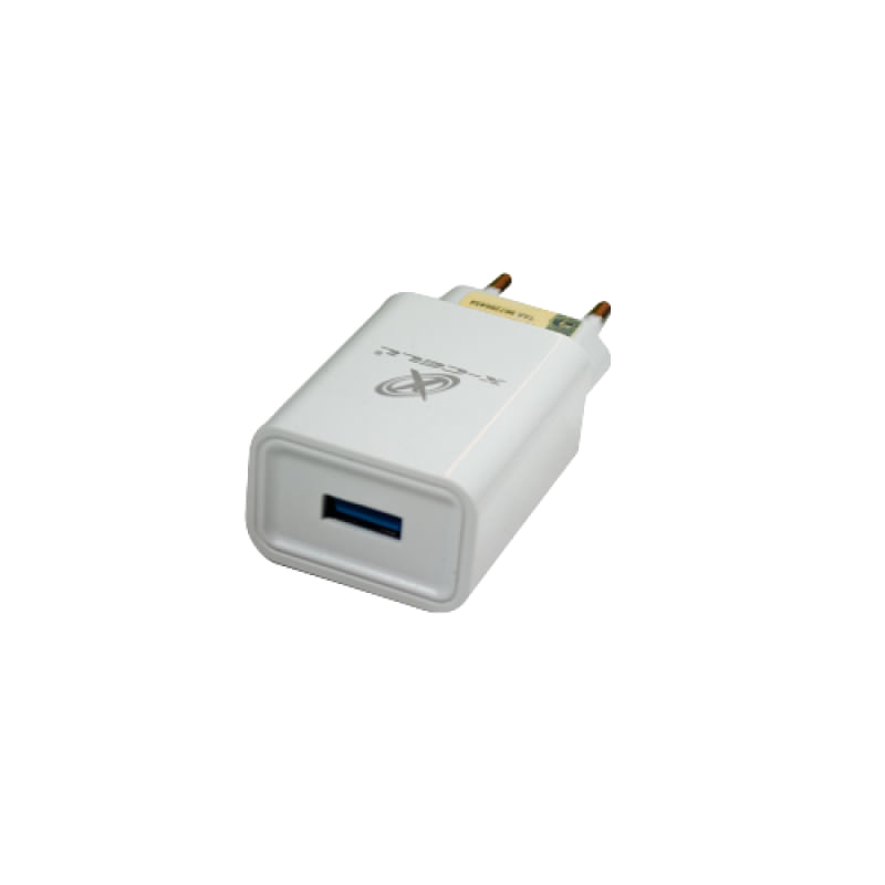 Carregador de Parede USB 2.4A X-Cell XC-USB-10 - Branco