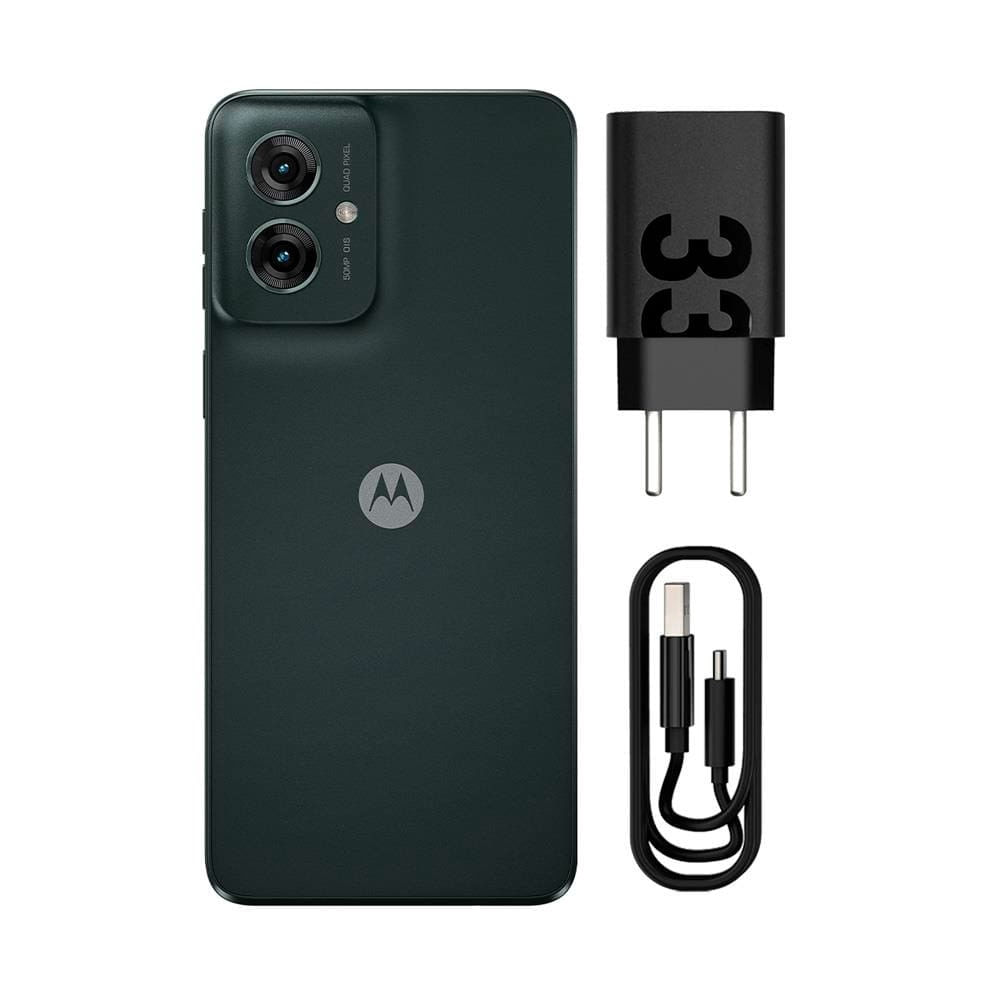 Smartphone Motorola Moto g55 5G 256GB, 16GB (8GB RAM + 8GB Ram Boost) e Câmera Traseira de até 50MP com AI NFC Tela 6.5 com Superbrilho Preto